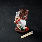 Подставка для зубочисток Доляна «Веселый повар» - фото 7093705