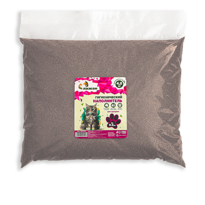 Наполнитель гигиенический «Пижон», для грызунов, фр 0-2 мм 4.2 кг впитываемость до 8 л