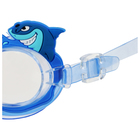 Набор для плавания детский ONLYTOP «Акула»: шапочка, очки, мешок - фото 9660176
