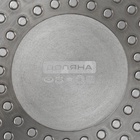 Сковорода Доляна «Первый дом», d=28 см, h=8 см, кованый алюминий, индукция, чёрная - Фото 8