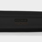 Сковорода-гриль Доляна «Моно», d=18 см, индукция, литой алюминий, чёрная - Фото 6