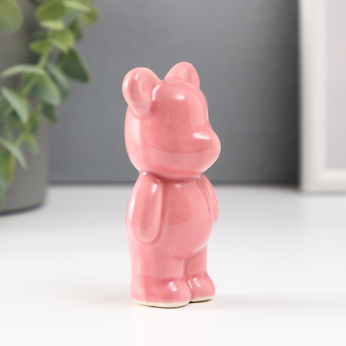 Сувенир керамика "Медвежонок" цветной МИКС 5х4х10 см