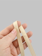 Лента тоннельная, двухстрочная, 10 мм, 50±1 м, бежевая - Фото 3