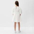 Платье для девочки MINAKU цвет белый, рост 128 см - Фото 7