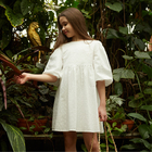 Платье для девочки MINAKU цвет белый, рост 128 см - Фото 8