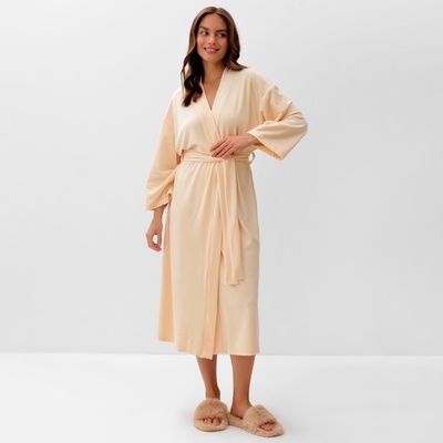 Халат женский KAFTAN Plushy р. 44-46, молочный