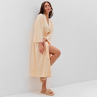 Халат женский KAFTAN Plushy  р. 44-46, молочный 10333519 - фото 12746717
