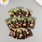 Бирка картон "Современная Лиза" набор 10 шт (5 видов) 4х6 см - фото 9688425