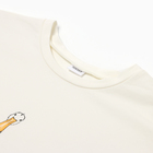 Футболка женская MINAKU: Exclusive print Гусь цвет экрю, р-р 46 - фото 24272440