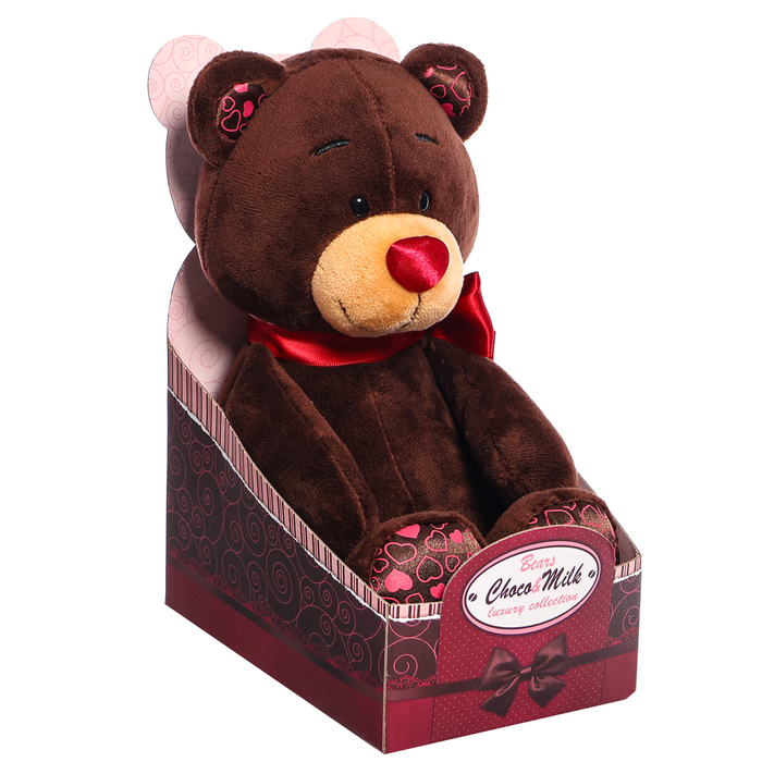 Мягкая игрушка «Медведь Choco сидячий», 20 см - Фото 1