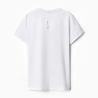 Футболка женская MINAKU: Exclusive print «Гусь», белая, размер 52 - фото 24030197