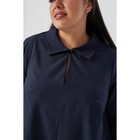 Блузка женская, размер 54, цвет синий - Фото 4