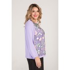 Блузка женская, размер 54, цвет фиолетовый - Фото 5