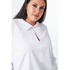 Блузка женская, размер 56, цвет белый - Фото 4