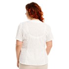 Блузка женская, размер 60, цвет белый - Фото 6