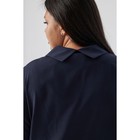 Блузка женская, размер 62, цвет синий - Фото 5