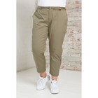 Брюки женские, размер 66, цвет хаки - Фото 3