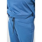 Костюм женский, размер 56, цвет серо-голубой - Фото 7