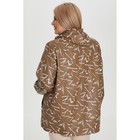 Куртка женская, размер 56, цвет коричневый - Фото 5