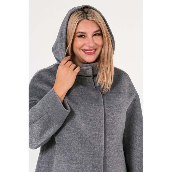 Куртка женская, размер 56, цвет серый - Фото 1