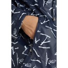 Куртка женская, размер 58, цвет тёмно-синий - Фото 5