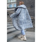 Куртка женская, размер 60, цвет серый - Фото 4