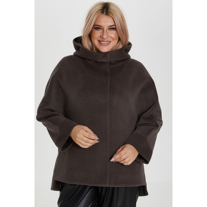 Куртка женская, размер 62, цвет коричневый - Фото 1
