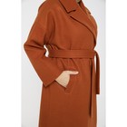 Пальто женское, размер 60, цвет оранжевый - Фото 5