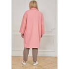 Пальто женское, размер 62, цвет светло-розовый - Фото 4