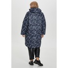 Пальто женское, размер 64, цвет тёмно-синий - Фото 4