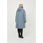 Пальто женское, размер 66, цвет голубой - Фото 5