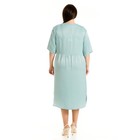 Платье женское, размер 52, цвет голубой - Фото 4