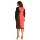 Платье женское, размер 52, цвет коралловый - Фото 4