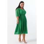 Платье женское, размер 54, цвет зелёный - Фото 4