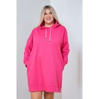 Платье женское, размер 54, цвет розовый - Фото 2