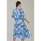 Платье женское, размер 56, цвет голубой - Фото 5