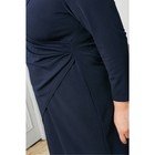 Платье женское, размер 58, цвет синий - Фото 6