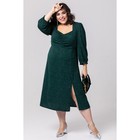 Платье женское, размер 62, цвет зелёный - Фото 1