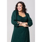 Платье женское, размер 62, цвет зелёный - Фото 5