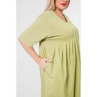 Платье женское, размер 64, цвет светло-зелёный - Фото 6