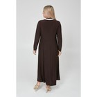 Платье женское, размер 64, цвет светло-коричневый - Фото 6