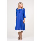 Платье женское, размер 66, цвет синий - Фото 3