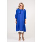 Платье женское, размер 66, цвет синий - Фото 4