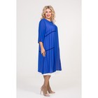 Платье женское, размер 66, цвет синий - Фото 5