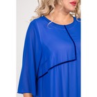 Платье женское, размер 66, цвет синий - Фото 7
