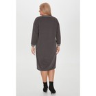 Платье женское, размер 68, цвет серый - Фото 5