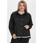 Рубашка женская, размер 54, цвет чёрный - Фото 1