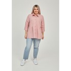 Рубашка женская, размер 56, цвет розовый - Фото 2