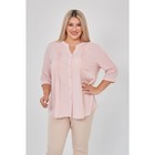 Рубашка женская, размер 56, цвет розовый - Фото 3