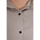 Рубашка женская, размер 62, цвет серый - Фото 6